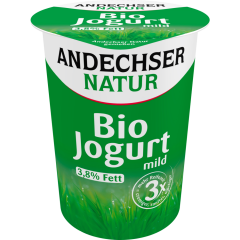 Andechser Natur Bio Jogurt mild Natur 3,8 % Fett 500 g 