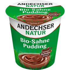Andechser Natur Bio Sahnepudding Schoko 10 % Fett 150 g 