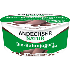 Andechser Natur Bio Rahmjogurt mild Stracciatella 10 % Fett 150 g 