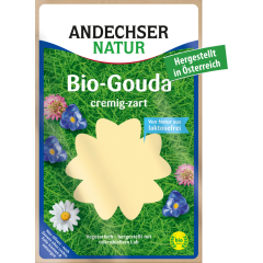 Andechser Natur Bio Gouda in Scheiben 48 % Fett i. Tr. 150 g 