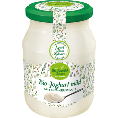 Die Bio-Heumilch Bauern aus Bayern Bio Joghurt mild 3,8 % Fett 500 g 