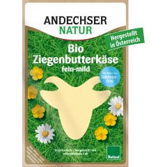 Andechser Natur Bio Ziegen-Butterkäse in Scheiben 48 % Fett i. Tr. 100 g 