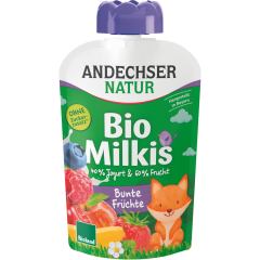 Andechser Natur Bio Milkis Bunte Früchte 100 g 