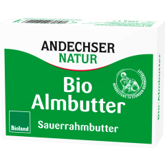 Andechser Natur Bio Almbutter 250 g 