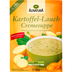 Alnatura Bio Kartoffel-Lauch Cremesuppe 58 g 
