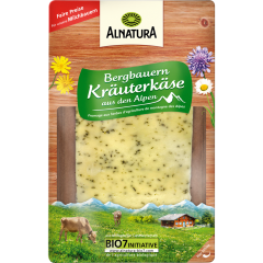 Alnatura Bio Alpen-Kräuterkäse 50 % Fett i. Tr. 125 g 