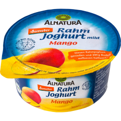 Alnatura Demeter Rahmjoghurt Mango 10 % Fett 150 g 