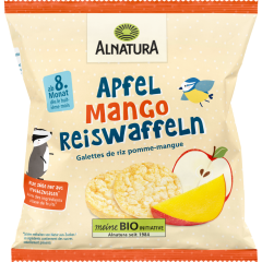 Alnatura Bio Apfel-Mango Reiswaffeln ab 8. Monat 35 g 