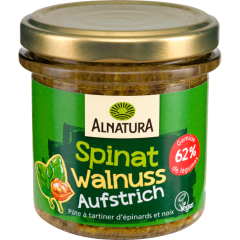 Alnatura Bio Spinat-Walnuss Aufstrich 135 g 