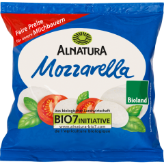 Alnatura Bio Mozzarella 45 % Fett i. Tr. 250 g 