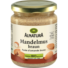 Alnatura Bio Mandelmus braun 250 g 