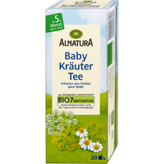 Alnatura Bio Baby-Kräuter-Tee nach dem 4. Monat 20 Teebeutel 