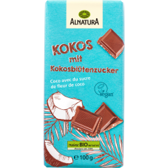 Alnatura Bio Kokos-Schokolade mit Kokosblütenzucker 100 g 