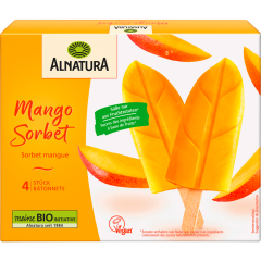 Alnatura Bio Fruchteis Mango 4 x 48 ml 