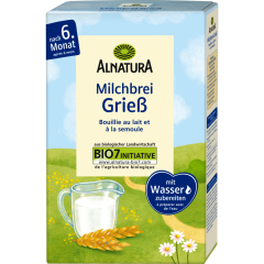 Alnatura Bio Grieß Milchbrei 250 g 