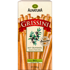 Alnatura Demeter Grissini mit Olivenöl 110 g 
