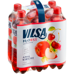 Vilsa H2Obst Apfel Kirsch - 6er Pack 6 x 0,75 l 