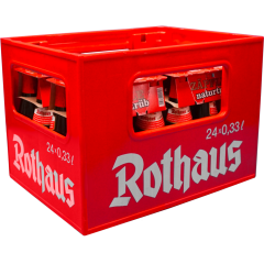 Rothaus Schwarzwald Maidle Zäpfle naturtrüb - Kiste 4 x 6 x 0,33 l 