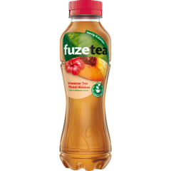 fuze tea Schwarzer Tee Pfirsich Hibiskus 0,4 l 
