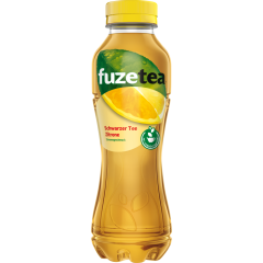 fuze tea Schwarzer Tee Zitrone 0,4 l 