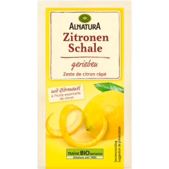 Alnatura Bio Zitronenschale gerieben 5 g 