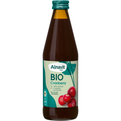 Alnavit Bio Cranberry Direktsaft 0,33 l 