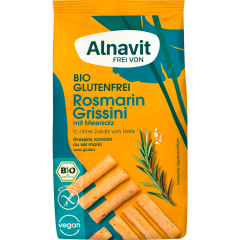 Alnavit Bio Rosmarin Grissini mit Meersalz 100 g 