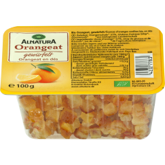 Alnatura Bio Orangeat gewürfelt 100 g 