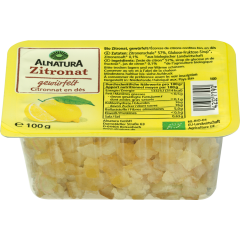 Alnatura Bio Zitronat gewürfelt 100 g 