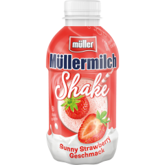 müller Müllermilch Shake Sunny Strawberry Geschmack 400 ml 