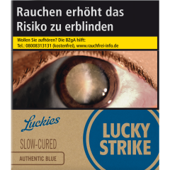 Lucky Strike Authentic Blue Zigaretten Giga 31 Stück 