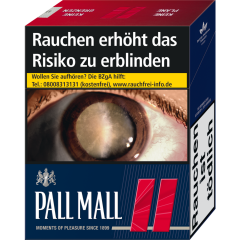 Pall Mall Red Giga Zigaretten 33 Stück 