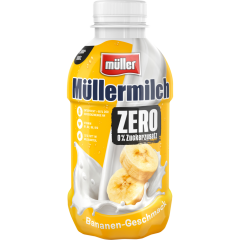 müller Müllermilch ZERO Bananen-Geschmack max. 1,5 % Fett 400 ml 