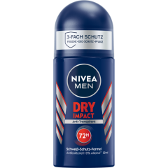 NIVEA MEN Deo Roll-On Dry Impact Anti-Transpirant 50 ml 