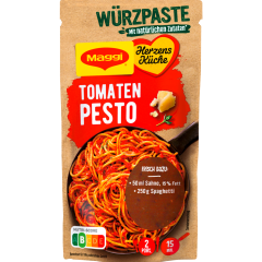 Maggi Herzensküche Würzpaste Tomaten Pesto für 2 Portionen 