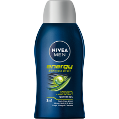 NIVEA MEN Shower Energy Duschgel Mini 3 in 1 50 ml 
