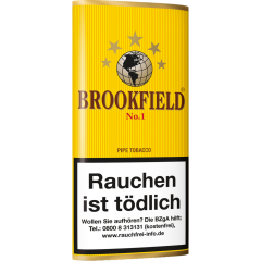 Brookfield No.1 Pfeifen Tabak 50 g 