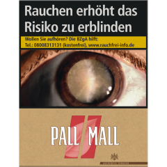 Pall Mall Authentic Red Super 36 Stück 