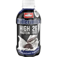 müller Müllermilch High Protein Cookies & Cream-Geschmack 400 ml 