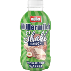 müller Müllermilch Shake Saison Typ Haselnuss-Waffel 400 ml 