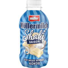 müller Müllermilch Shake Saison Typ Weiße Schoko Kokos 400 ml 