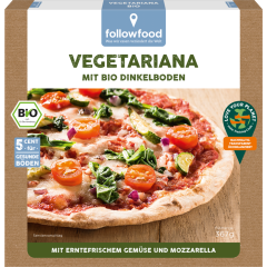 followfood Bio Vegetariana Pizza 367 g 