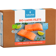followfood Bio-Lachs Filets 2 Portionen 