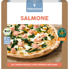 followfood Bio Salmone Pizza 328 g 