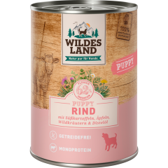Wildes Land Puppy Rind 400 g 