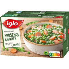 iglo Rahm-Gemüse Erbsen & Karotten 480 g 
