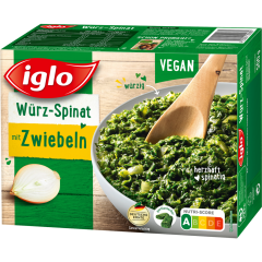 iglo Würz-Spinat mit Zwiebeln 500 g 