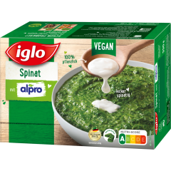 iglo Veganer Spinat mit alpro 550 g 