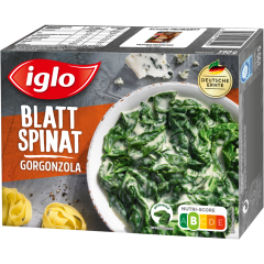 iglo Blattspinat mit Gorgonzola 390 g 