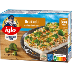 iglo MSC Schlemmer-Filet Brokkoli in milder Senfsauce 380 g 